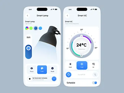 Smart Home Mobile App Design app design minimal mobile mobile app mobile app design mobile apps status ui ui design ux ui design