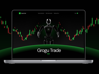 Grogu Trade - Smarter Trading Experience dashboarddesign financedesign fintechdesign fintechui fintechux interactiveux moderninterface realtimedata tradingdashboard tradingplatform uiuxcasestudy usercentereddesign uxdesign webappdesign webdesign