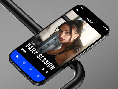 Personal trainer’s app app design cardio coaching content figma fitness app gym mobile app muzli pilates product design program session trx ui uiux ux