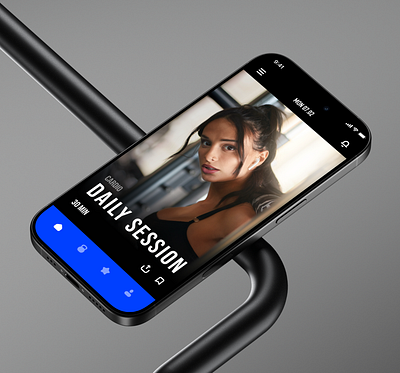 Personal trainer’s app app design cardio coaching content figma fitness app gym mobile app muzli pilates product design program session trx ui uiux ux