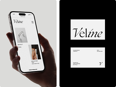 VÉLINE | Jewelry Identity 3d brand design branding design graphic design identity identity design illustration logo logo design ui