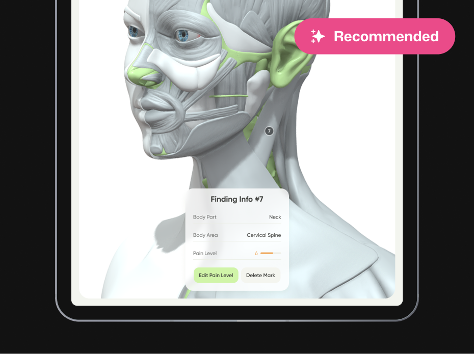 Real-Time Muscle Control in Health Product - Neufit 3dinteraction 3dmodel datavisualization designforhealth digitalhealth healthapp healthcare healthexperience healthtech innovation interface medicalapp paintracking patienttracking physiotherapy productdesign pwa uidesign usability uxdesign