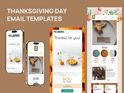 Thanksgiving Email Design design email email builder email campaign email design email marketing email newsletter email templates html email newsletter stripo email ux design web design