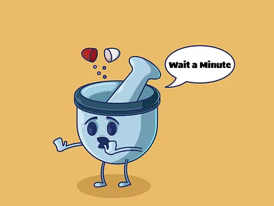 Hasty Drug Mixer design graphic design hasty illust illustration medic medical kit medicine rush vector