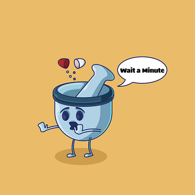 Hasty Drug Mixer design graphic design hasty illust illustration medic medical kit medicine rush vector