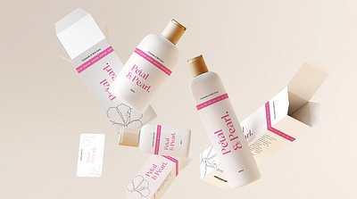 Petal & Pearl - Packaging Concept branding graphic design