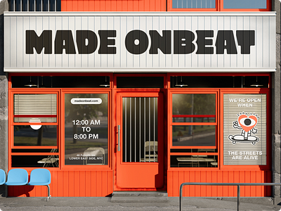 MADE ONBEAT | Clothing Store Branding Design 3d brand design branding design graphic design identity identity design illustration logo logo design ui
