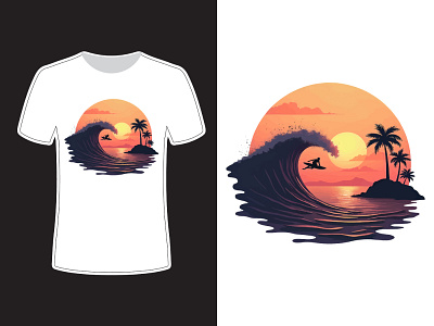 Sunset Surfer's Wave barrel beach dusk island marine ocean palm rider summer sunset surf surfer swell tide tree tropical twilight vacation water wave