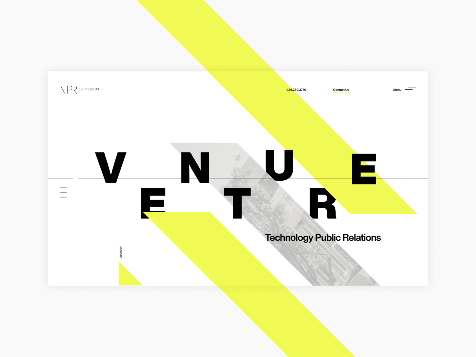 Venture PR — Swiss Design, Bold, Structured, Modern clean clean design design figma gridsystem interaction design minimalism mordern prsite responsive swiss swiss design swiss style typography ui uitrends uiux user experience web design website design