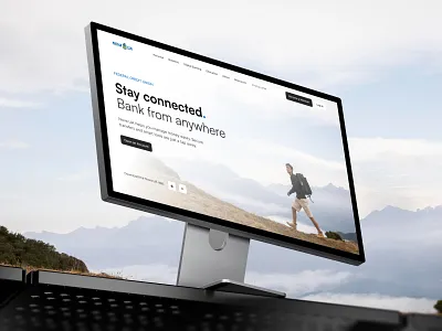 NOVA UA FCU — Redesign & Webflow Dev branding design fintech logo site ui ux webflow website