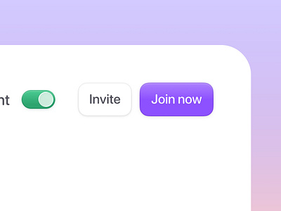 Buttons button call to action click component dashboard design system join modern primary secondary tap toggle ui web