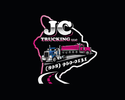 Jc Trucking LLC banner design branding business card design flat logo graphic design icon design logo logo design logo maker logotype minimalist logo motion graphics social media design social media poster t shirt design transport logo trucking logo washing logo web banner design web design