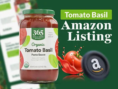 Tomato Basil Amazon Listing images design amazon amazon a amazon designer amazon ebc amazon listing amazon listing images listing images product infographic product listing