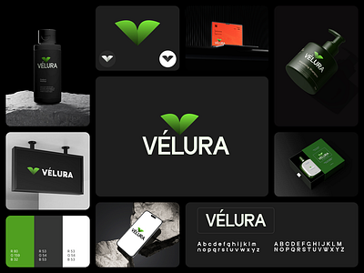 VÉLURA — Where Luxury Meets Nature 🌿 animation branddesign brandidentity branding designinspiration graphic design landing page luxuryskincare ui design uiux visualidentity