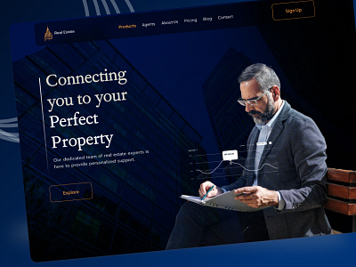 Luxury Real Estate Website Design architecture buy property dashboard design graphic design home rent icon lettermark logo product design property saas sell property ui uiux