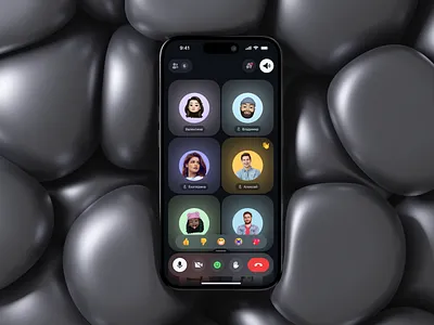 Meeting App UI concept ai android app bottom sheet emoji graphic design ios mobile product design ui ux