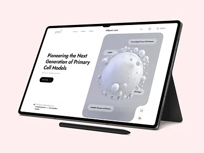 Website | Pharmaceutical company figma ui ux