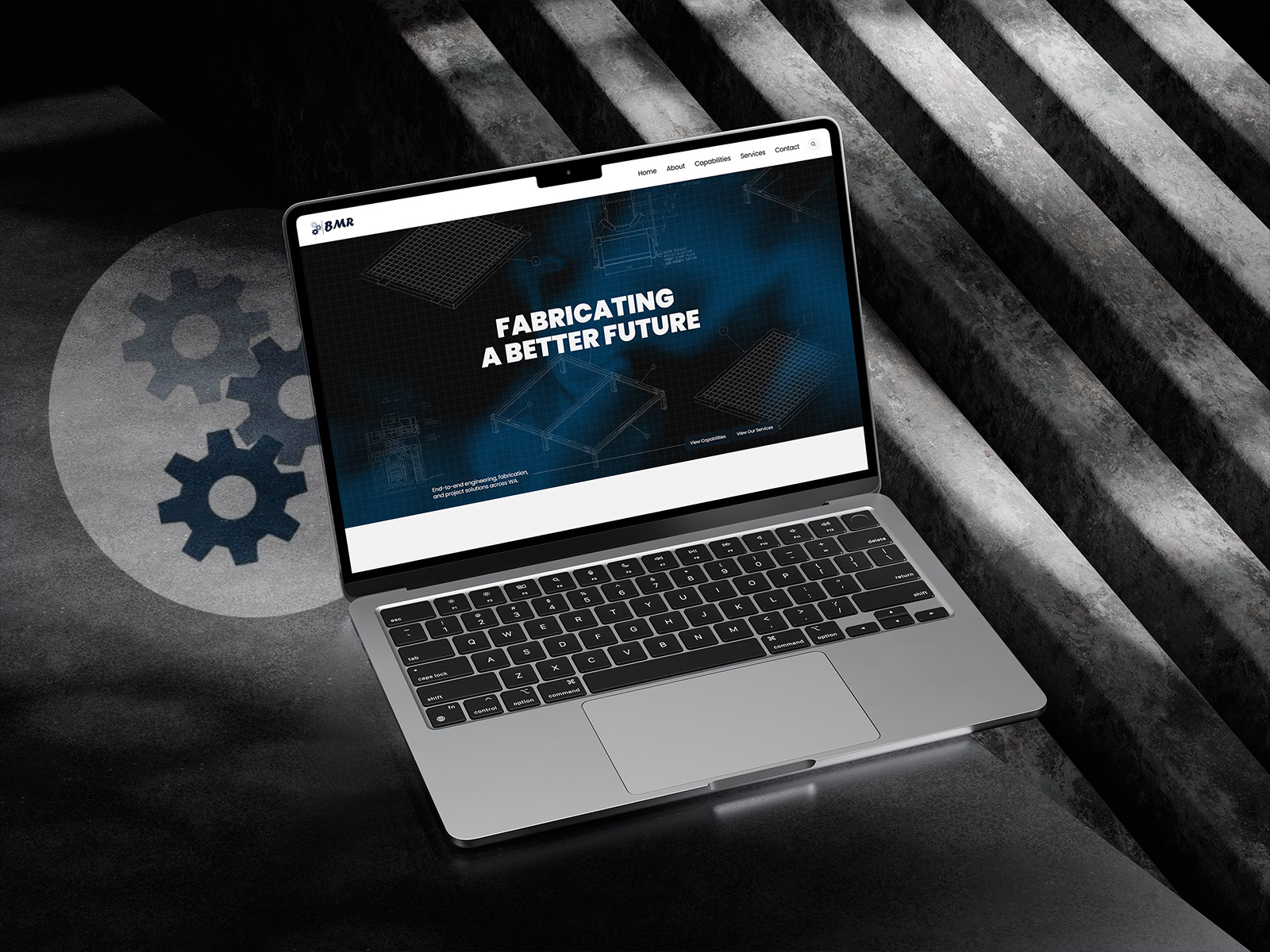 BMR Fabrications Web Design
