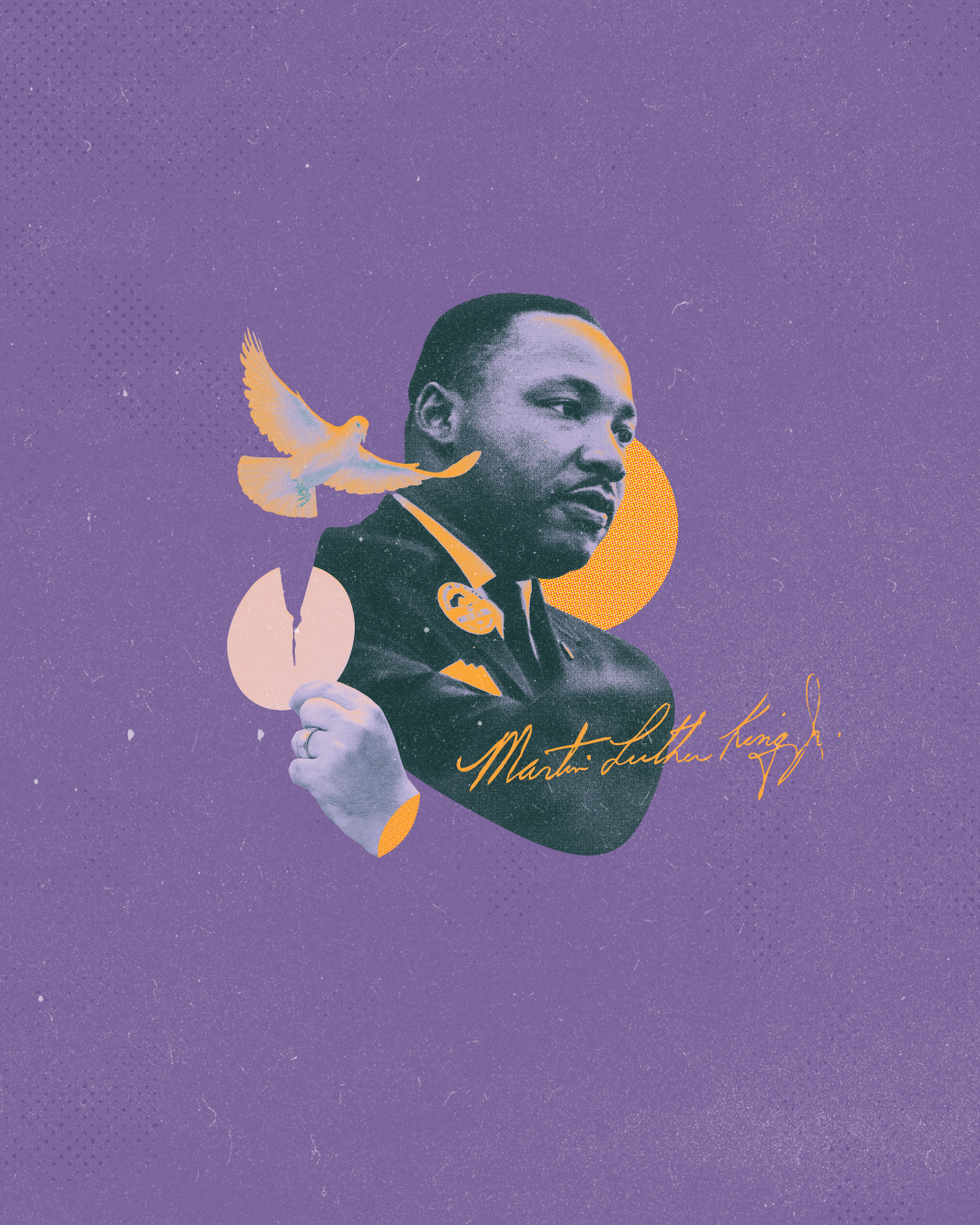 DBCM: Peace + Justice 25 black catholic church media collage detroit digital art flyer design for peace holy mass i have a dream justice martin luther king