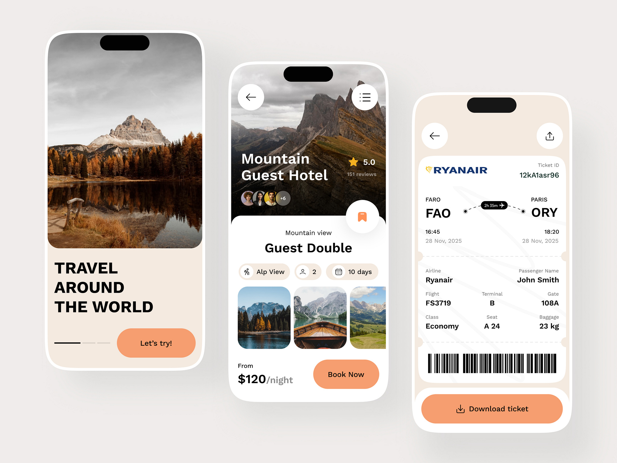 Travel & Booking App by Tino on Dribbble