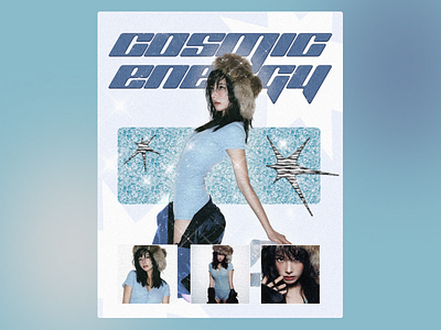 Cosmic Energy 3d branding design figma graphic design illustration logo typography ui ux