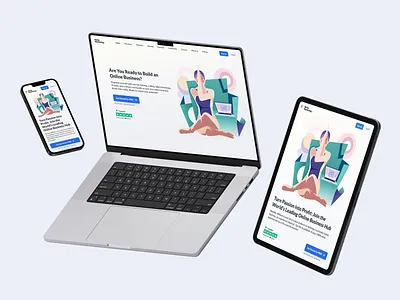 Responsive Homepage — Yoga & Wellness Theme cleandesign hobby homepage interactiondesign landing page design landingpage modernui responsivedesign uidesign uiux uxdesign webdesign wellness