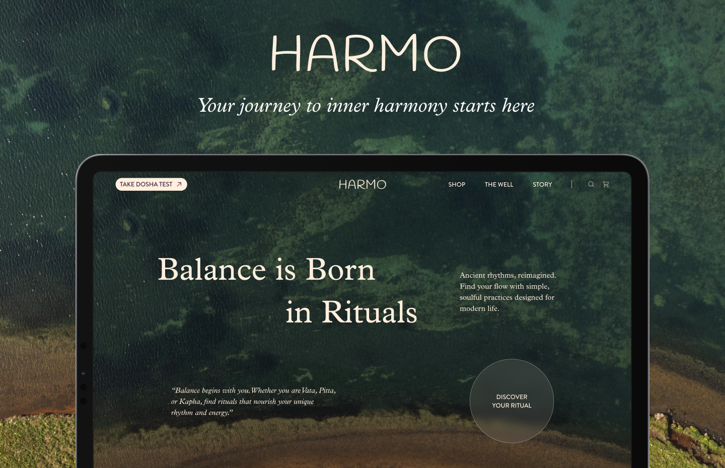 Example of Web App Design