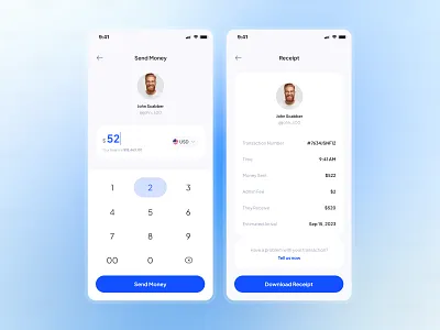 Finance App shot app application banking app clean crypto finance app ios saas uiux