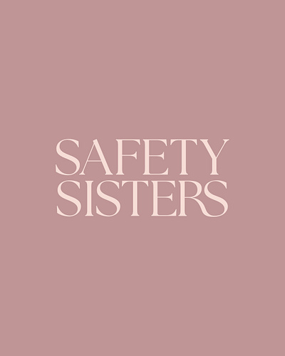 Safety Sisters B-Side app brand brand assets brand design branding concept creative design graphic design icon identity illustration logo logo design pink social vector