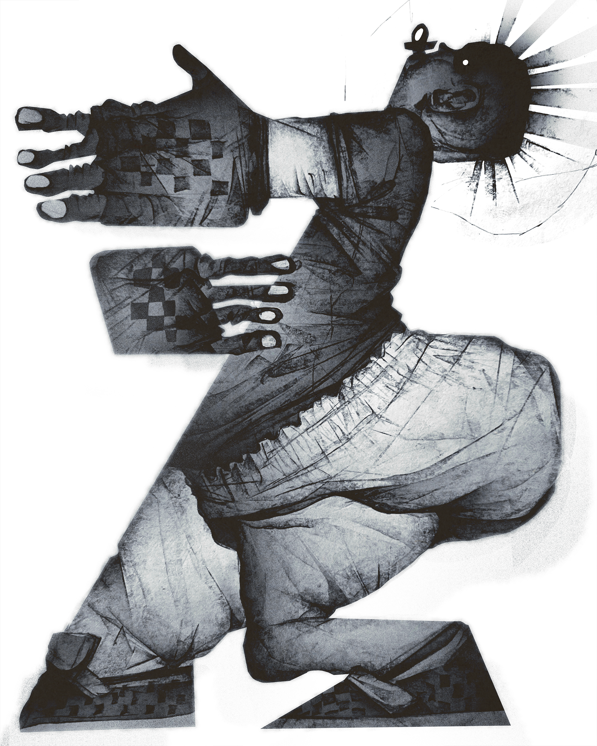 Rowdy | Inktober series branding character character design design digital art digital illustration illustration photoshop procreate