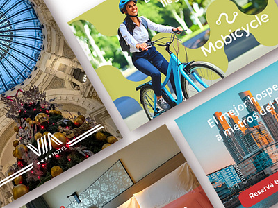 Social media Ads ads advert advertisign bicicletas bicycle branding facebook hotel instagram motion publicidad redes sociales social media tourism ui video