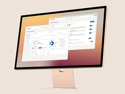 SaaS Hosting Dashboard analyticsui cleandesign dashboard datavisualization highfidelity hosting interactiondesign interface modernui saas uidesign uiux uxdesign webdesign