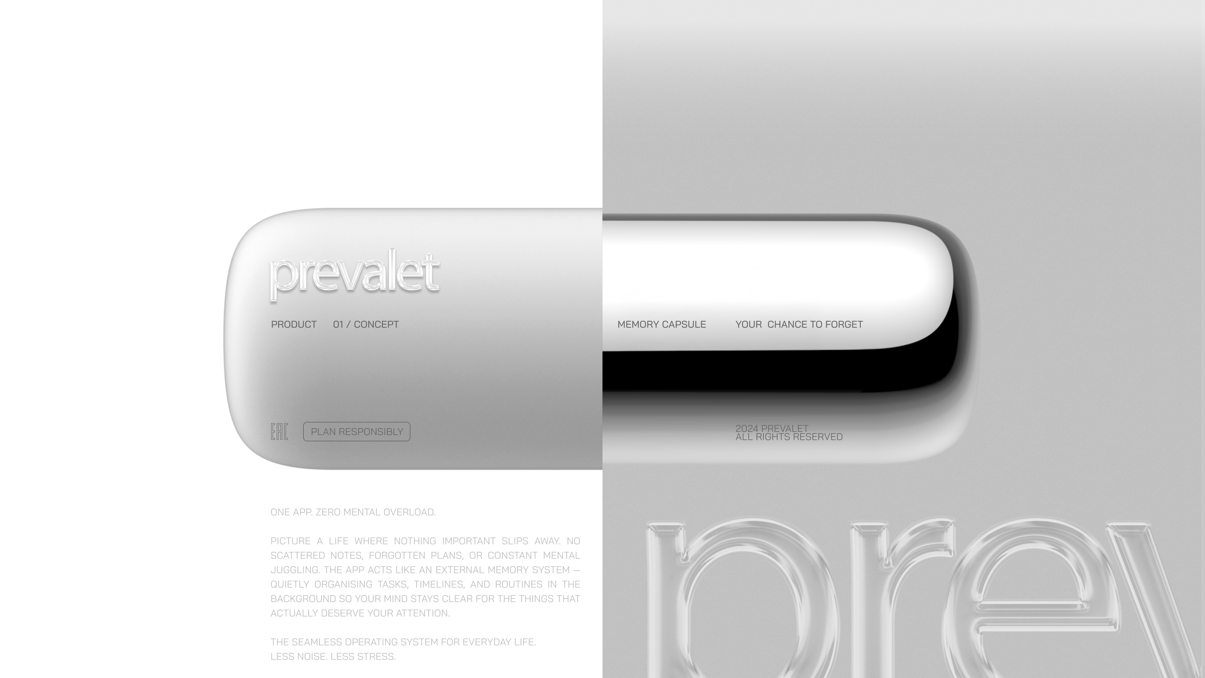 Prevalet / Brand Identity / Startup Reminder App Branding ai app brand book brand designer brand identity branding forgot new york plan planner reminder saas san francisco schedule startup to do visual identity