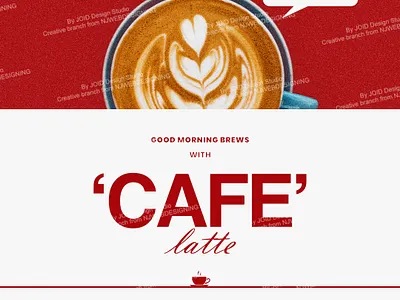 Cafe Latte Poster Design cafe latte poster food poster poster