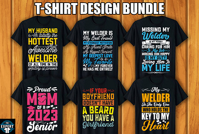 T-shirt Design Bundle badge design merchandise retro vintage tshirtdesign tshirts