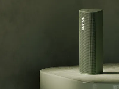 Sonos Speaker 3D Render 3d
