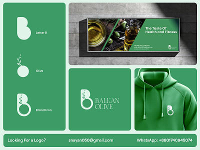 B letter logo - B logo - Olive logo app icon b logo b logo design branding company logo design graphic design letter logo logo logo design minimal logo minimalist modern logo olive olive logo