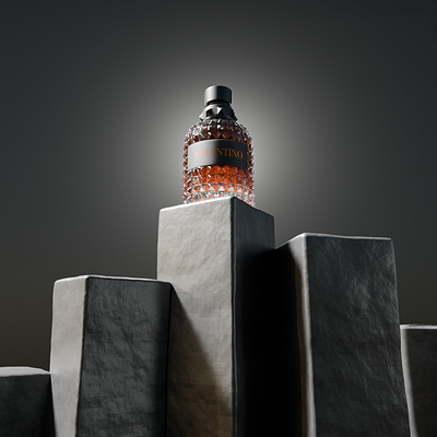 Perfume Bottle 3D Product Viz 3d