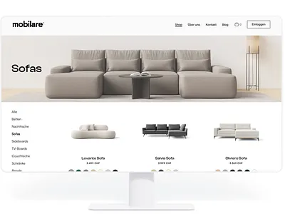 Premium E-Commerce | Furniture Website Design and Development branding checkout clean conversion ecommerce figma interaction design luxury minimalist mobile design modern portfolio product design responsive squarespace ui ui design user interface ux design web design