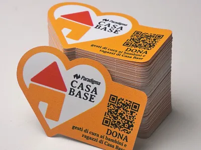 Fundraising event stickers - Design & Print
