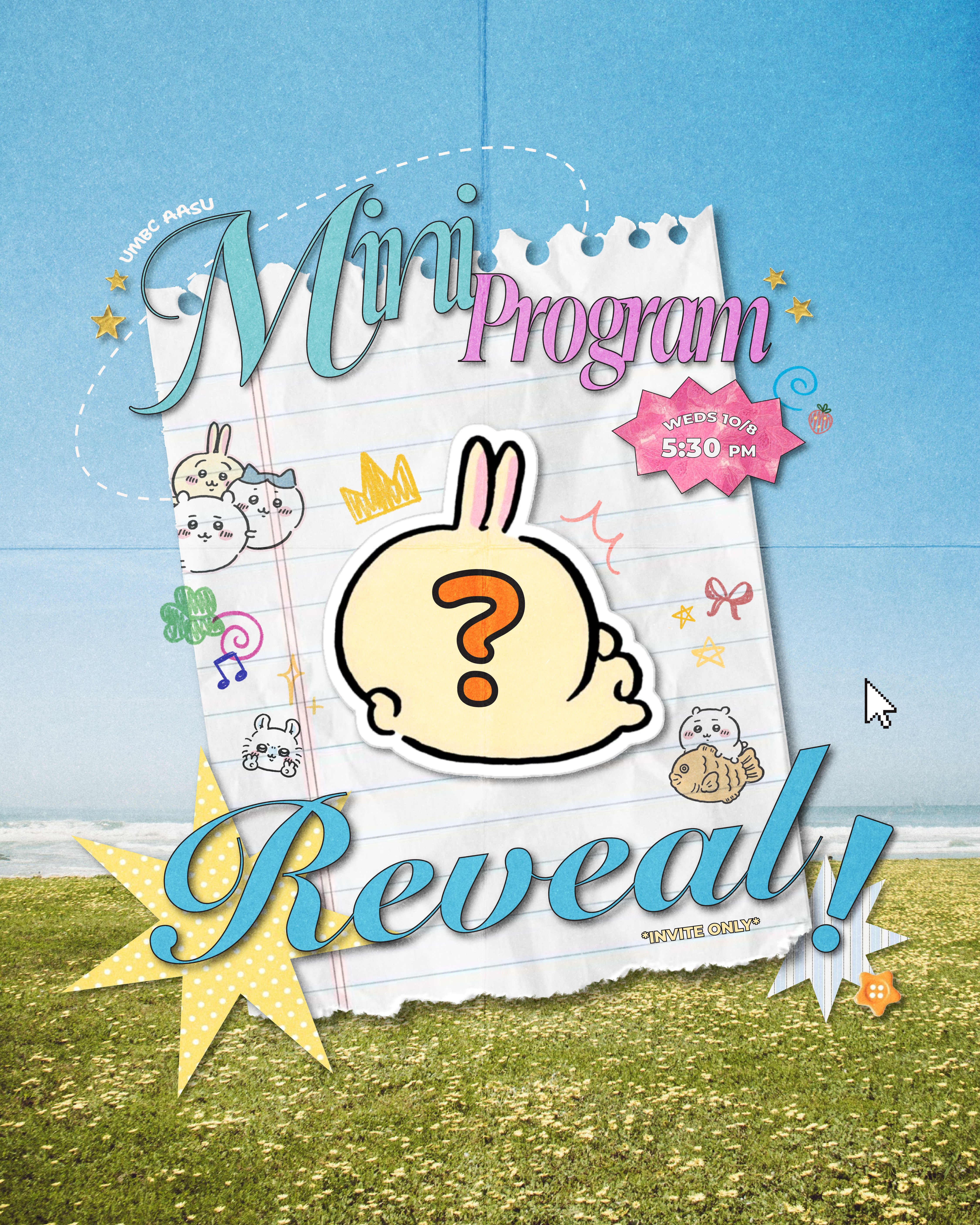 AASU Mini Program Reveal IG Post adobe illustrator collage design graphic design social media