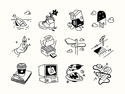 Empty State Website Illustrations application illustrations black and white branding brush stroke business illustration doodle empty state illustrations error illustration figma illustrations handdrawn icons inkdex illustrations loading illustration one color saas illustration symbols ui illustration vector illustration web icons website illustration