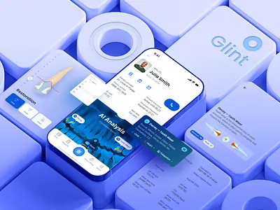 A New Standard in Dental Management App Design 3d design app design app interface dashboard design dental design design inspiration healthcare design healthcare technology innovation interaction interaction design medical app mobile app ui mobile design prototype responsive design user experience user interface ux research uxui design
