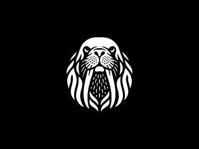 Dynamic Walrus Mascot Icon – Modern Black Vector Branding animaldesign animalicon brandingidentity brandmark logocustom logoforsale mascot mascotlogo modernlogo monochromatic premiumlogo sealife uniquelogo walruslogo