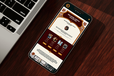 Mad Jackal Tattoo Collective Website Design design ui website design