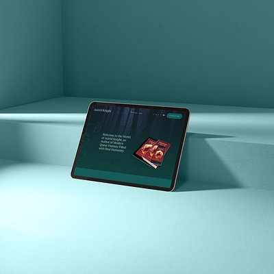 Website Design for Astrid Knight design ui website design