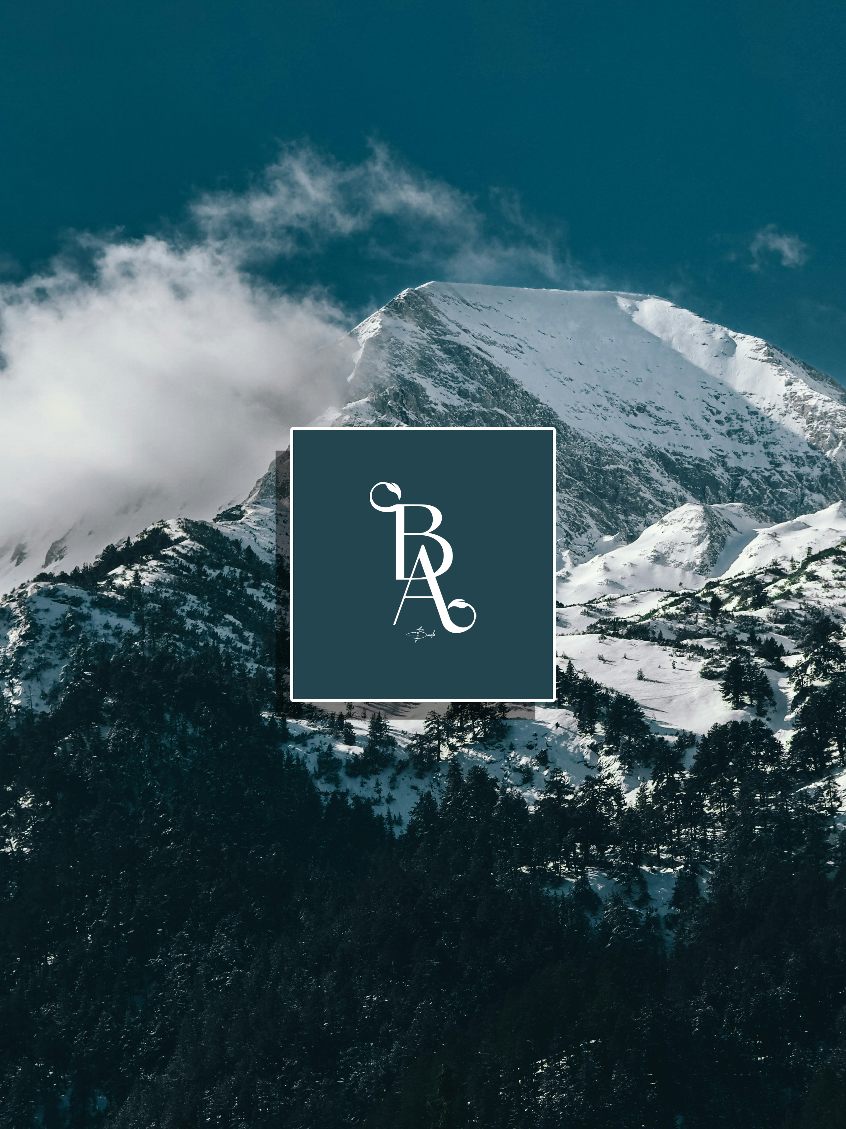 Bansko hotel campgain branding graphic design logo