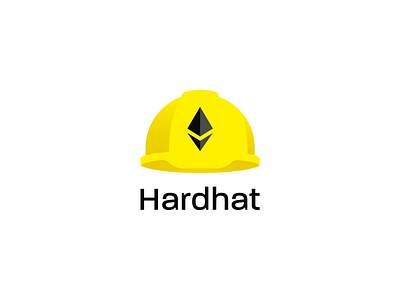 Hardhat — Logo for Ethereum Builders blockchain brandidentity branding crypto developer tools ethereum graphic design hardhat identity logo vector