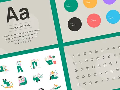 Klik SuperApp - Visual Identity Kit app branding app design branding colors fintech ggstudio icons illustrations klik superapp mobile app typography ui ui design visual identity