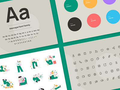 Klik SuperApp - Visual Identity Kit app branding app design branding colors fintech ggstudio icons illustrations klik superapp mobile app typography ui ui design visual identity